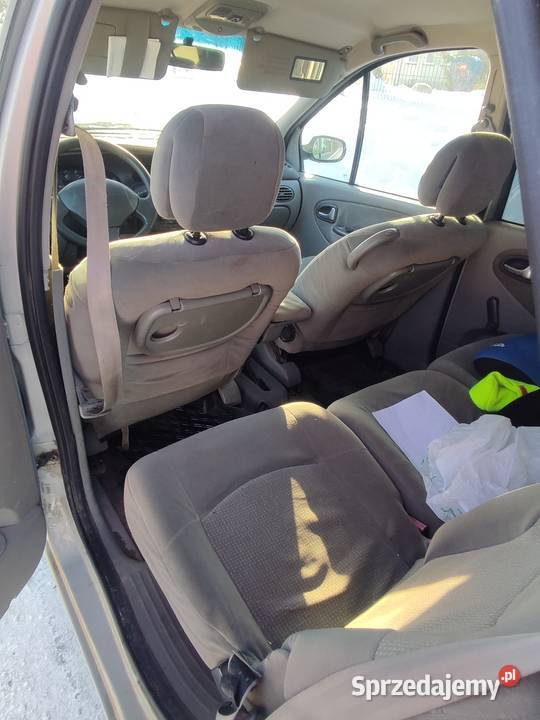 Renault Scenic 19dci 2002r warmińsko-mazurskie Koszajny