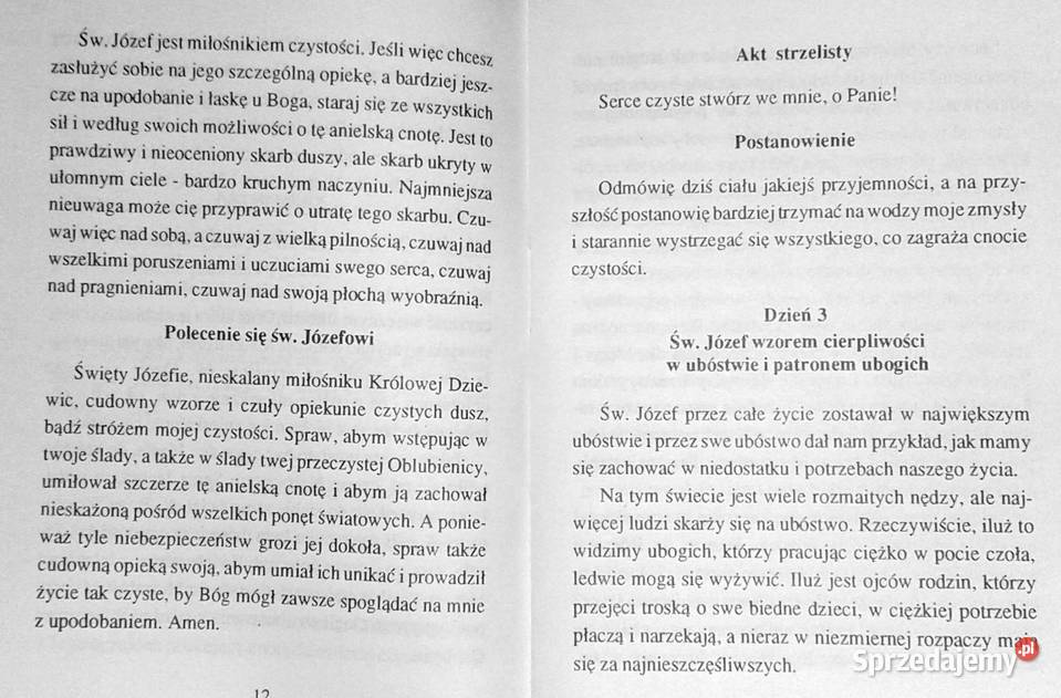 Nowenna do św Józefa ks Karol Kozłowski