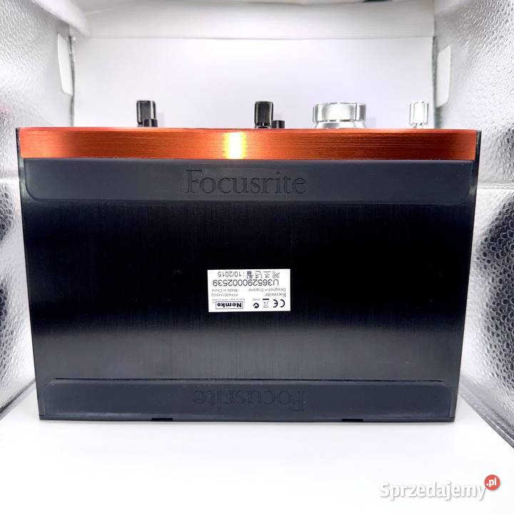 Karta dźwiękowa audio interfejs Focusrite mazowieckie Warszawa
