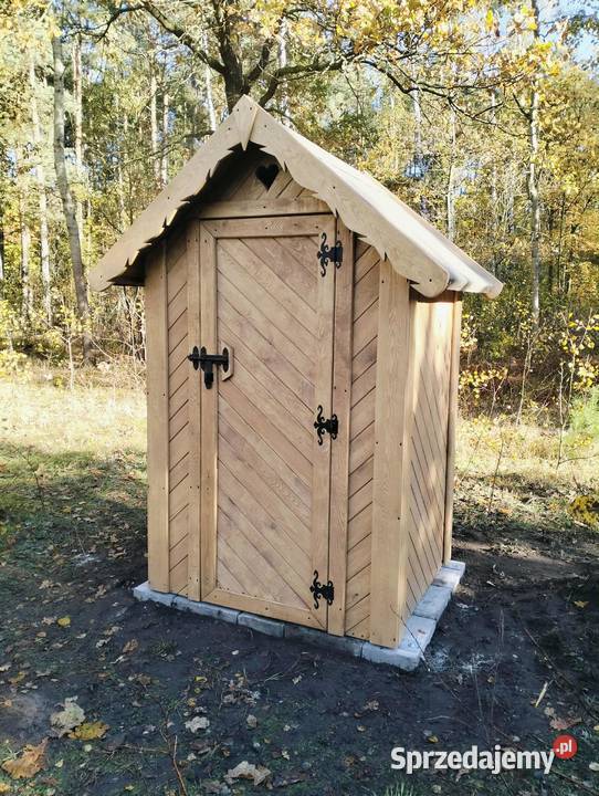 Toaleta drewniana WC ROD separacyjna Drużbice