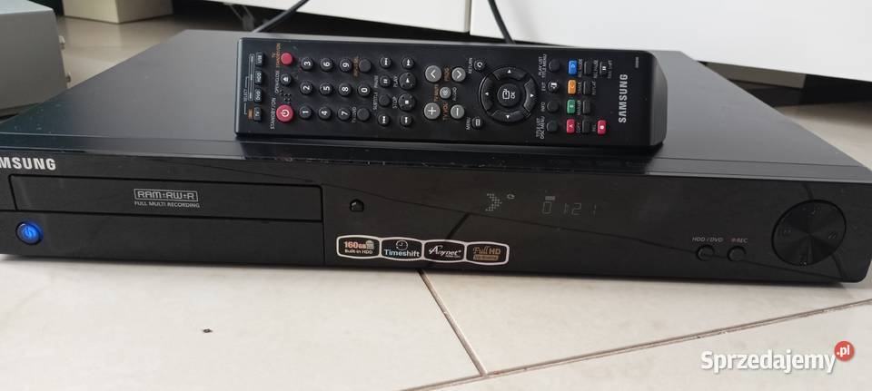 Samsung DVD HR774 nagrywarka dvdhdd 160gb plus Elektronika Sędziszów