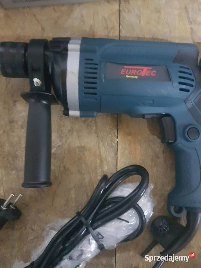 MOCNA WIERTARKA UDAROWA 13MM 1450W EUROTEC 13MM Wiertarki i wkrętarki Głogowa