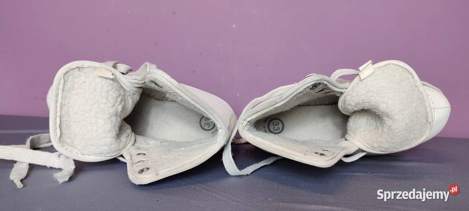 Ocieplane łyżwy figurowe dzieci rozmiar 34 213 Jasień