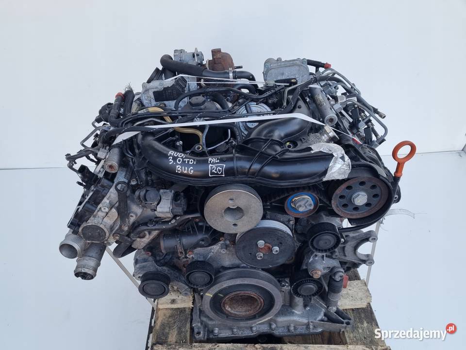 SILNIK KOMPLET AUDI Q7 30 V6 TDI 233 ładnie pali