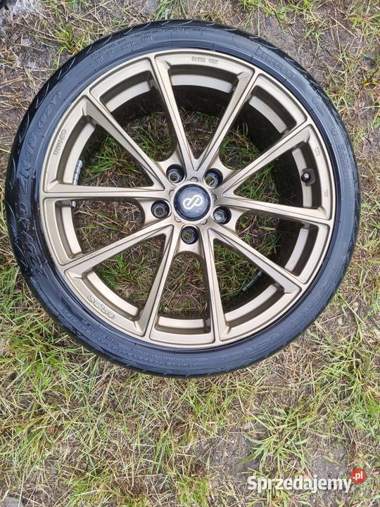 Felgi aluminiowe Enkei 18 z oponami Średnica 18" kujawsko-pomorskie Prądocin