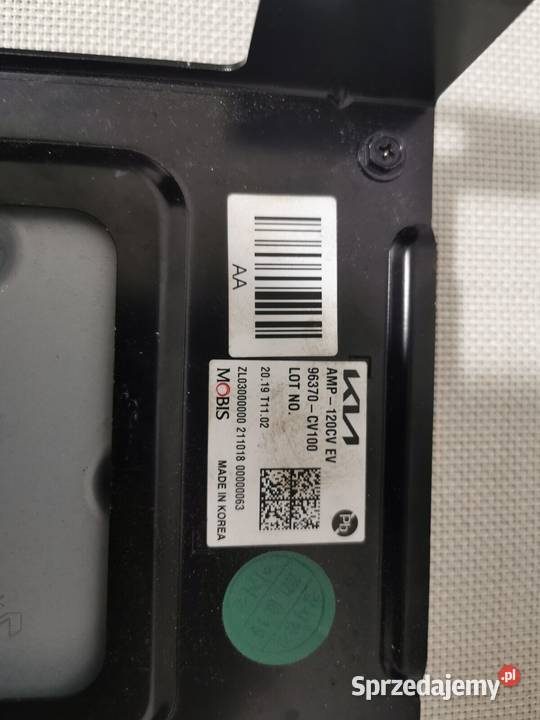 Wzmacniacz AMP KIA EV6 MERIDIAN AMP120CV EV osobowe dolnośląskie Świerzawa