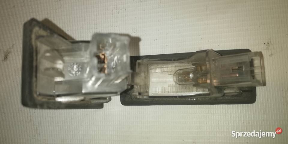 lampki tablicy rejestracyjnej Renault Scenic osobowe Oświetlenie Piotrków Trybunalski