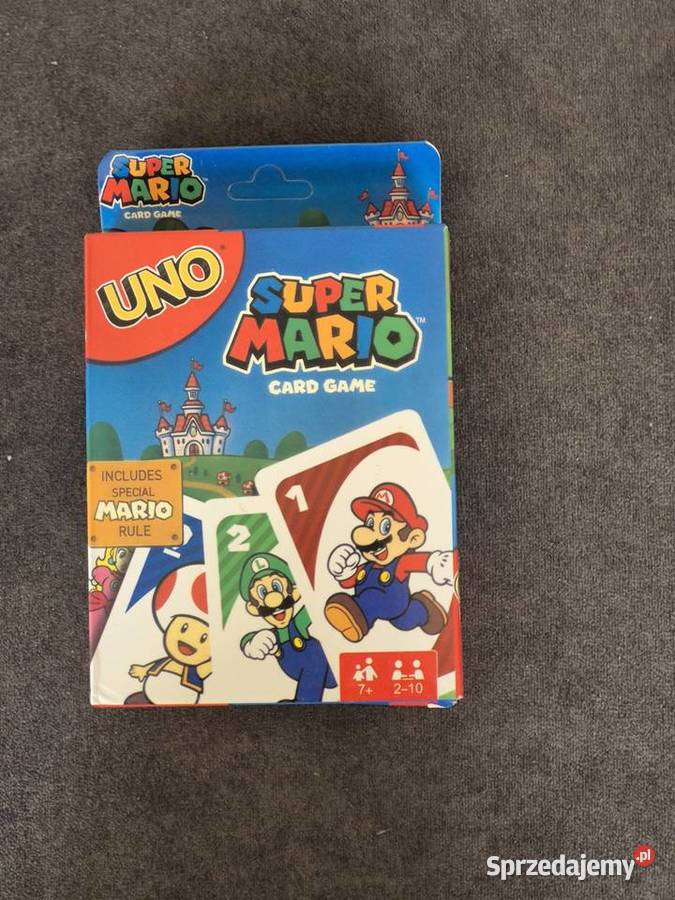 Karty UNO Super Mario pomorskie Subkowy