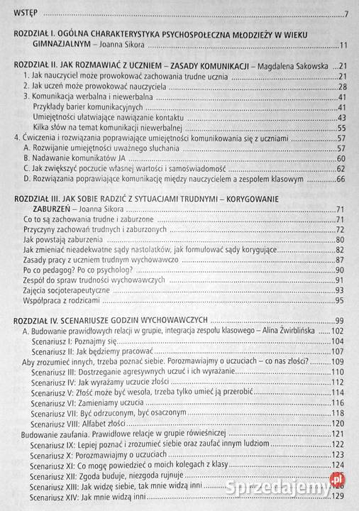Obyś cudze dzieci wychowywał Joanna Sikora Rok wydania 2003 Pozostałe sprzedam