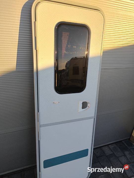 Drzwi wejściowe przyczepa kempingowa Adria Odrowążek sprzedam