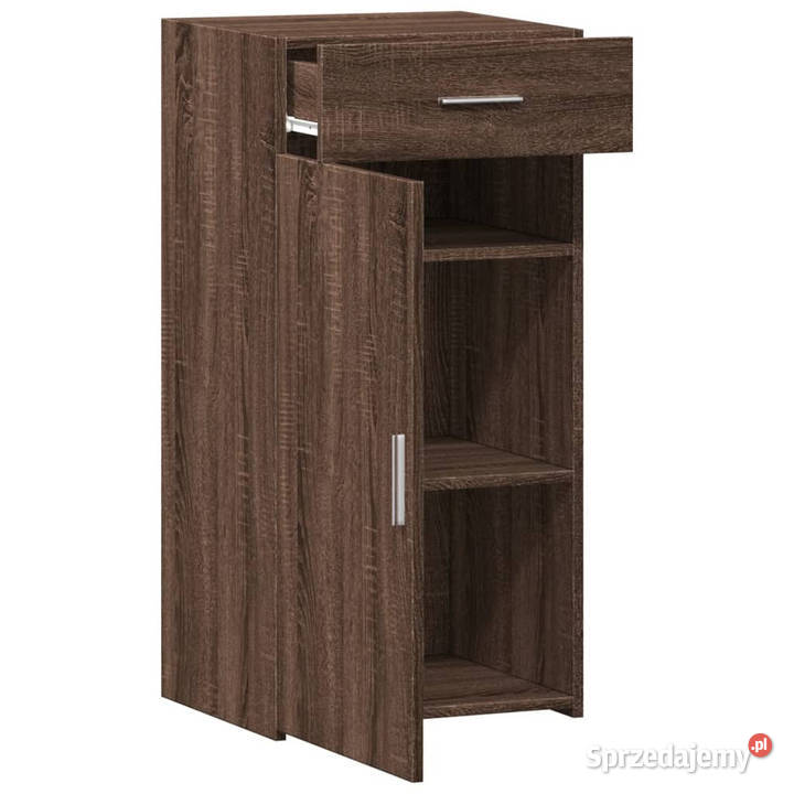 Szafka brązowy dąb 45x425x93 materiał Warszawa