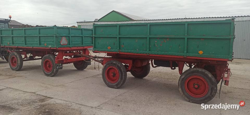 Przyczepa wywrotka d46 nie hl HW 8011 6011 d47 łódzkie