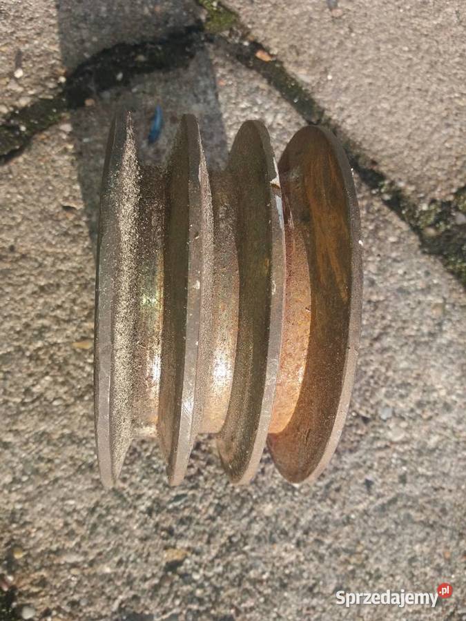 koło pasowe fi 120x45x3 szerokie na 65 Silnik i osprzęt Gliwice
