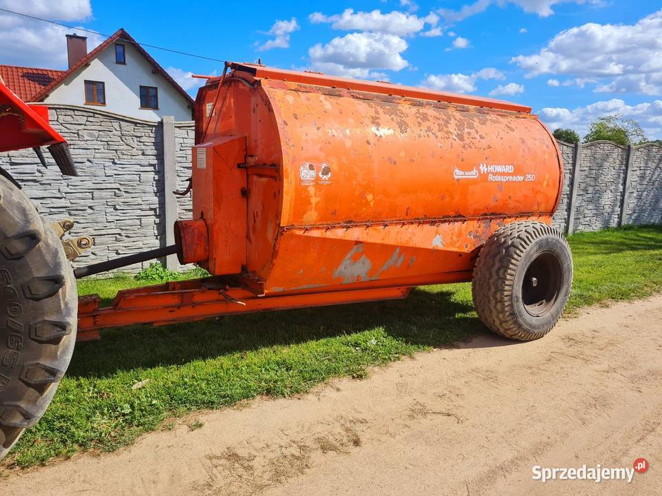Rozrzutnik Howard łańcuchowy do gęstej melasy i Lubawa