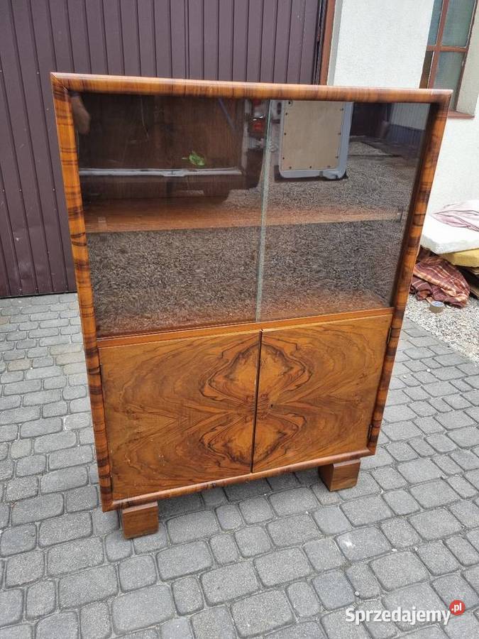 Nieduża Witryna Art Deco antyk vintage