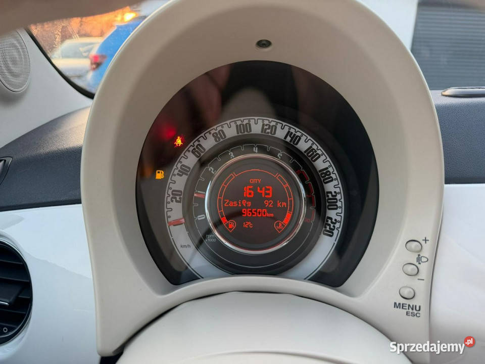 Fiat 500 Zatejesttowany Super Stan I 2007 aluminiowe felgi Rzeszów