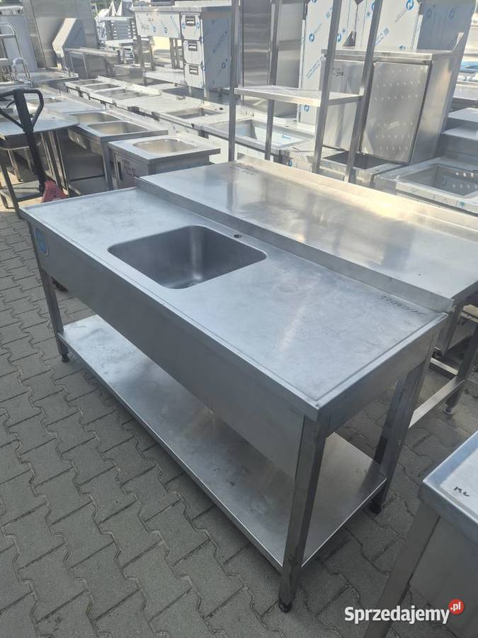 Zlew Gastronomiczny 1 Komorowy z Półką 1706085 B Ostrów Wielkopolski