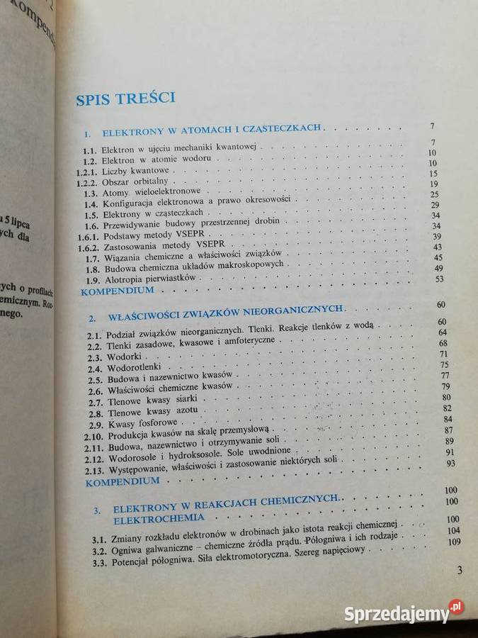 Podstawy chemii Chemia nieorganiczna Tadeusz Kraków