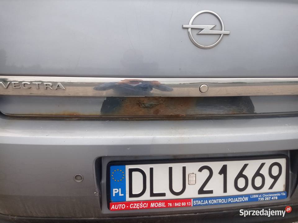 OPEL VECTRA C 19 CDTI 150 2004 r srebrny Lubin