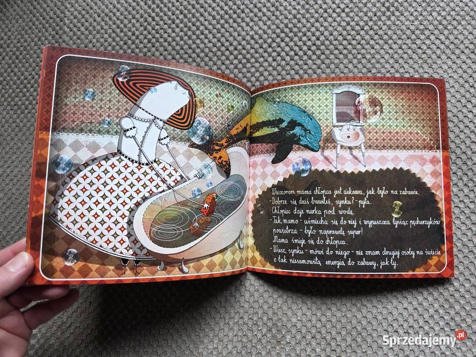 O chłopcu który chciał zostać delfinem czaplą małopolskie