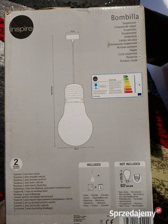 Lampa Żarówka lubelskie sprzedam
