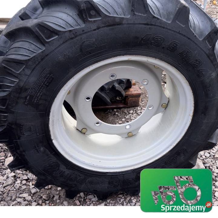 Koło R24 Felga Opona 136 R24 LANDINI MCCORMICK Wilkowo