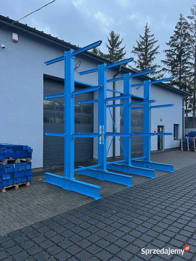 REGAŁ REGAŁY WSPORNIKOWE dwustronne H400 ramię Nowy Targ
