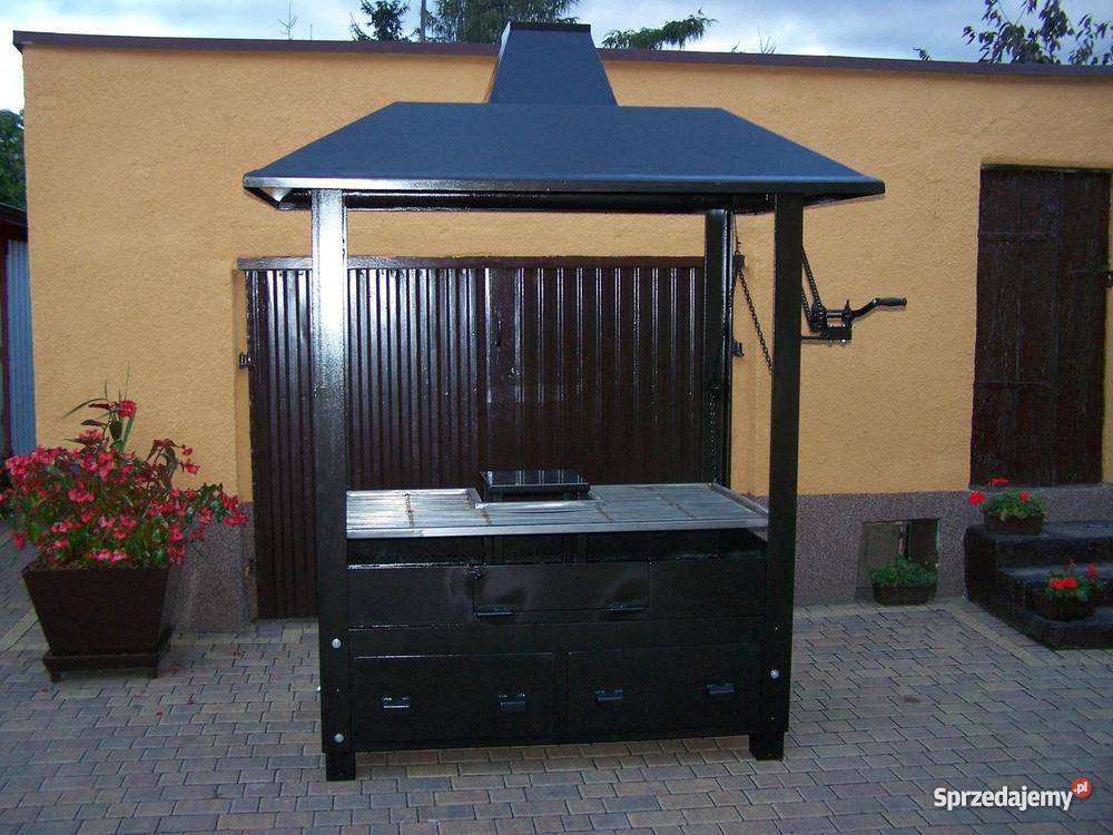 Grill gastronomiczny przemysłowy blacha 6mm Damasławek
