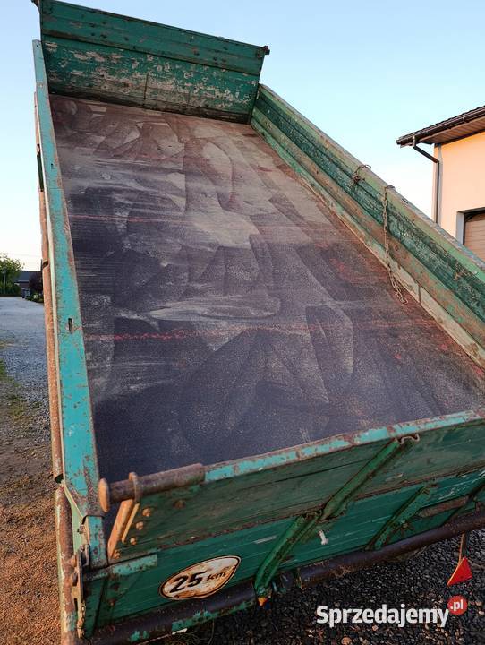 Przyczepa wywrotka 3str Przyczepy rolnicze Rawica Stara