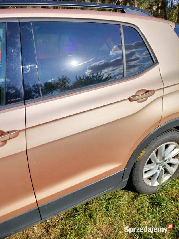 VW TCROSS KLAPA ZDERZAK TYŁ CWIARTKA PAS WANNA osobowe mazowieckie Warszawa