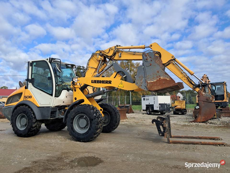 Ładowarka Kołowa LIEBHERR L508 Compact 20r 67t Pozostałe dolnośląskie Sułów