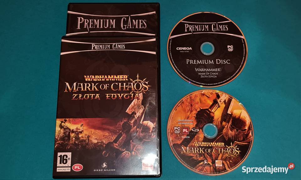 Warhammer Mark Of Chaos Gra na PC Retro 2006r Warszawa