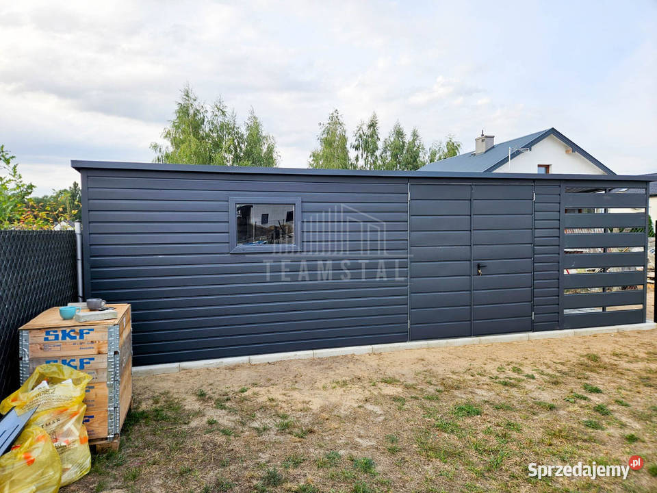 Schowek Domek Ogrodowy 65x25m wiata 15x25m Brama Wrocław sprzedam