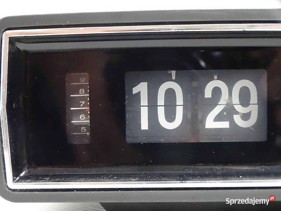 Kultowy Radiobudzik Klapkowy BROWNI JetClock Biłgoraj