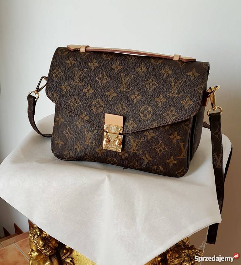 SKÓRA NAT NR SERII LOUIS VUITTON POCHETTE METIS TOREBKA LV Bydgoszcz 