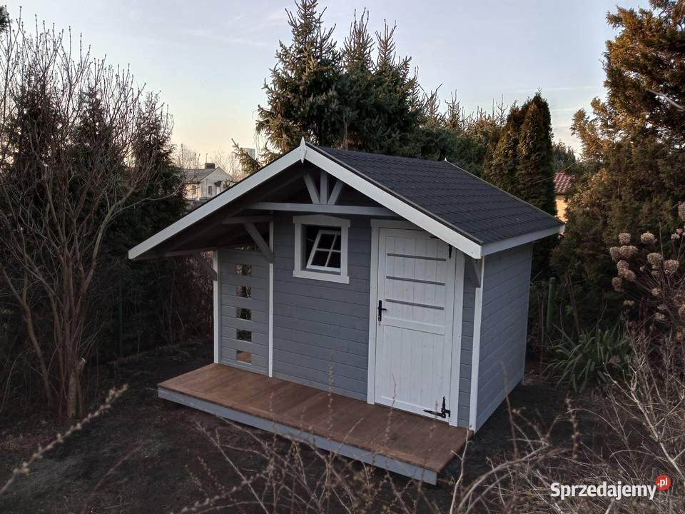 Domek drewniany altana altanka narzędziownia Jordanów sprzedam
