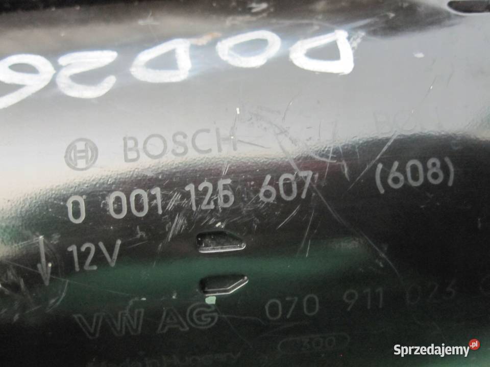 VW TOUAREG 25TDI rozrusznik 0001125607 Układ elektryczny silnika