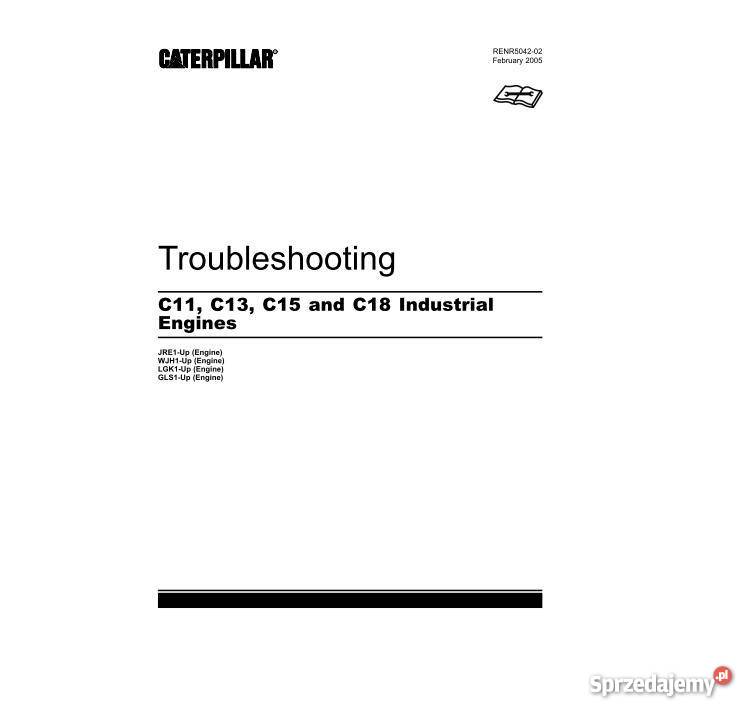 Caterpillar C11 C13 C15 C18 instrukcja napraw Kielce