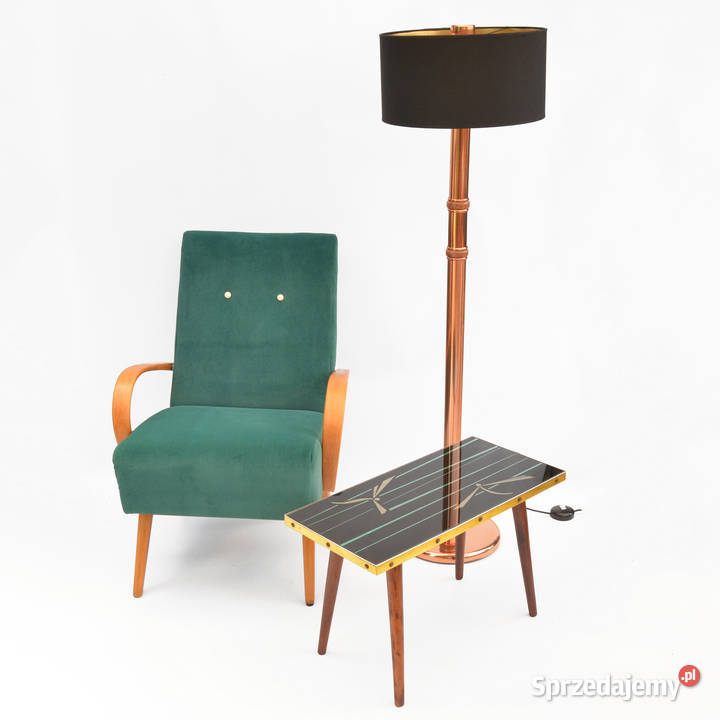 Para foteli proj J Smdek TON Czechosłowacja lata Warszawa