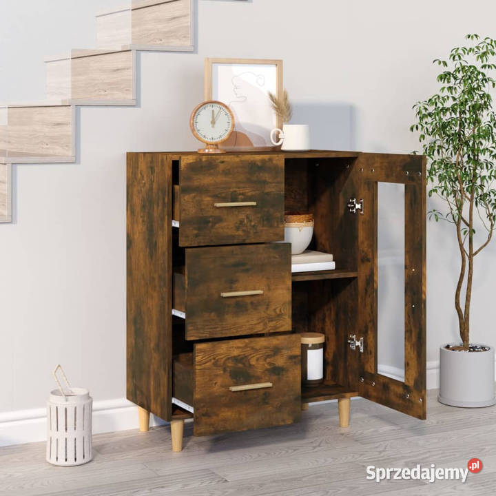 Szafka przydymiony dąb 695x34x90 materiał Warszawa