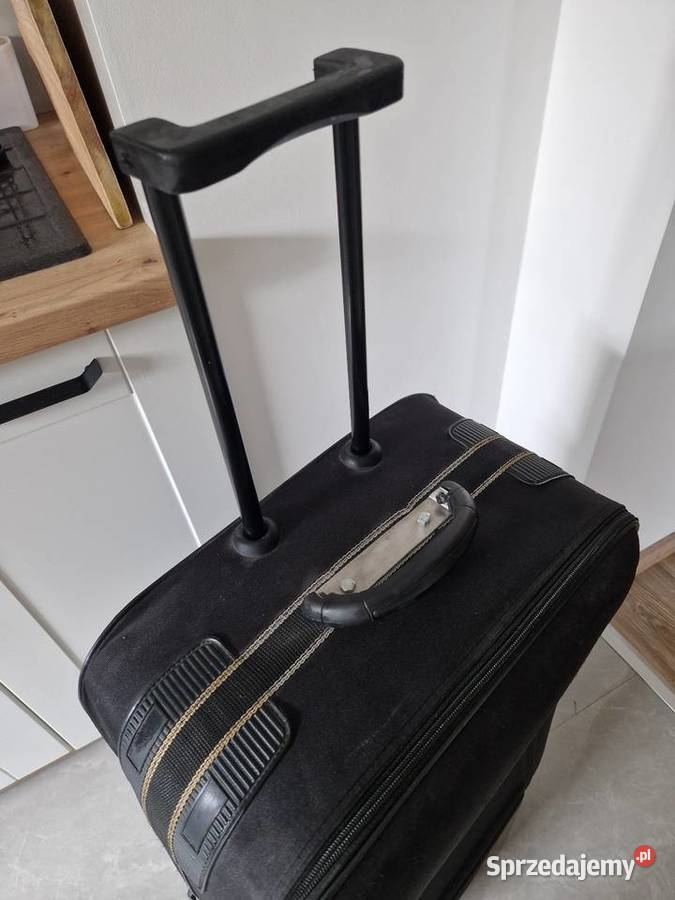 Walizka podróżna duża czarna 72 x 46 Kraków sprzedam