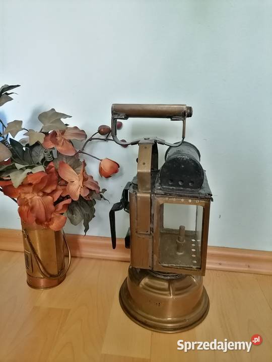 Stara lampa kolejowa karbidowa z lat 20 tych Kraków sprzedam