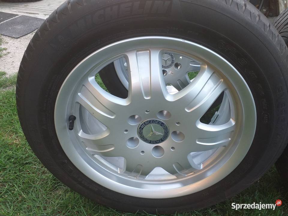 Alufelgi Mercedes SLK z oponami Michelin 2055516 lato Pińczów