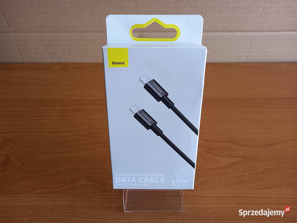 NOWY Kabel Baseus Superior Fast Charging 100W Węgrów sprzedam