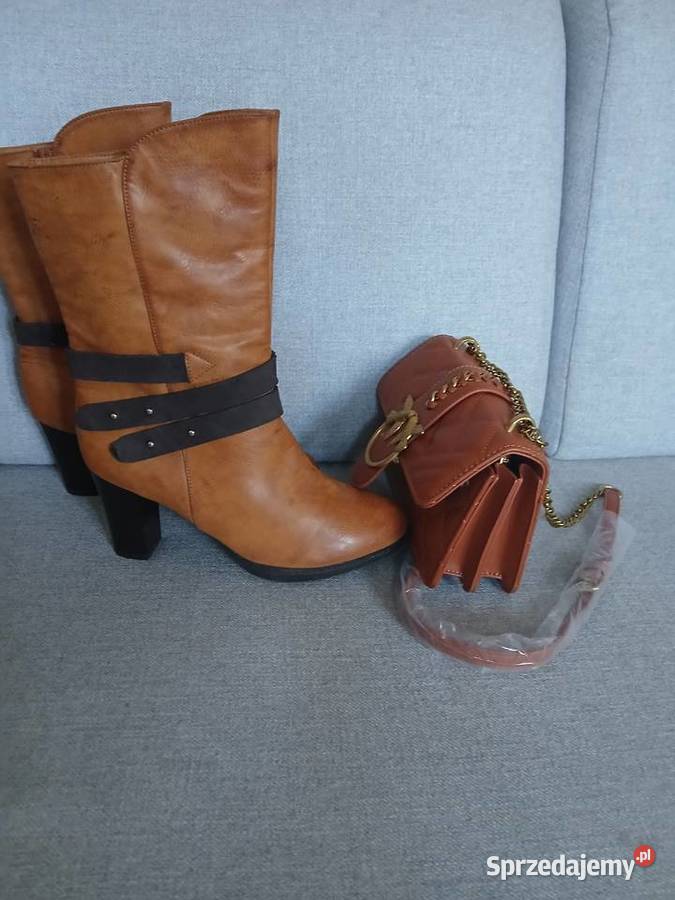 Komplet kozaczki i torebka