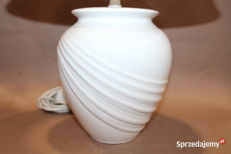 Biała porcelanowa lampka 248a Szczecin