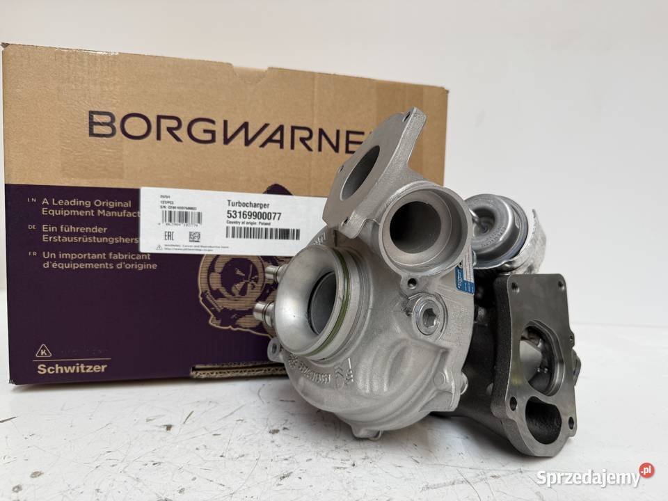 Turbosprężarka BorgWarner KKK Oryginal Reman Siedlce sprzedam