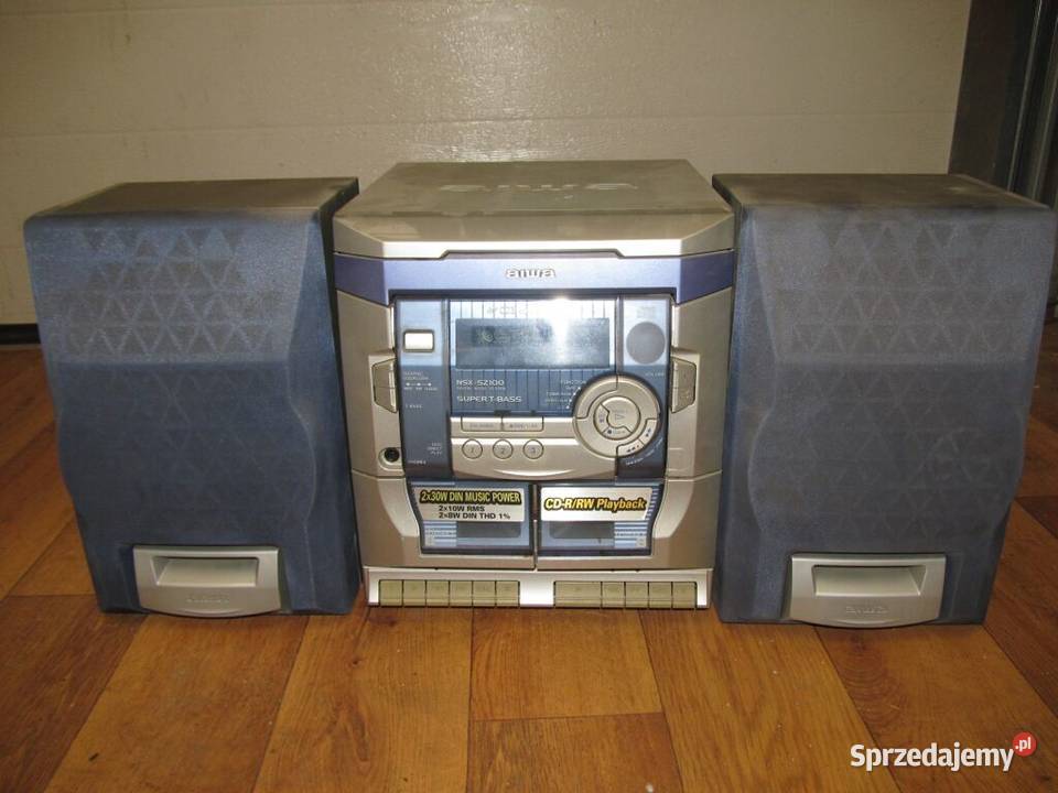 Wieża stereo AIWA NSX-SZ100 do poprawek