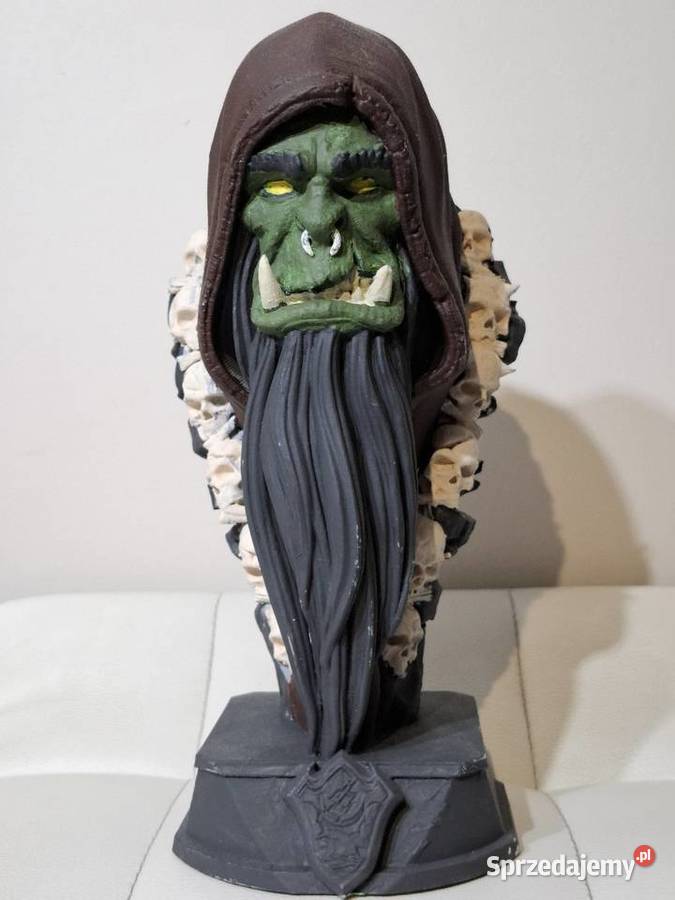 Guldan figurka popiersie ork Warcraft