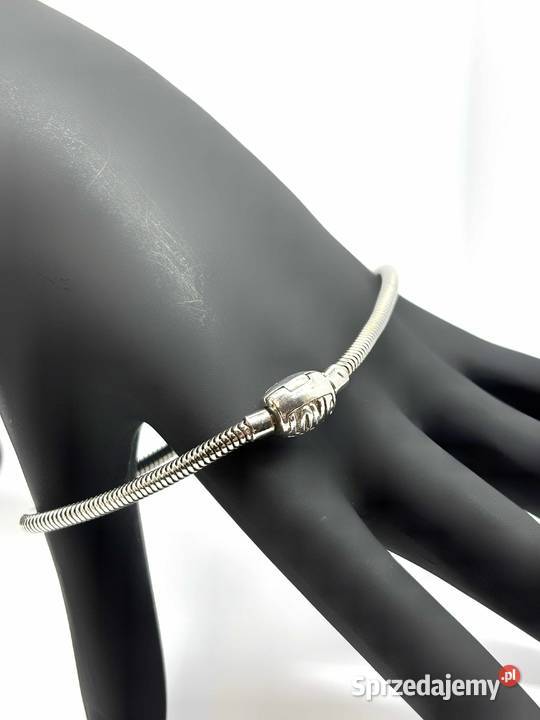 Nowa Srebrna Bransoletka pr 925 844g Długość 19 Bransoletki sprzedam